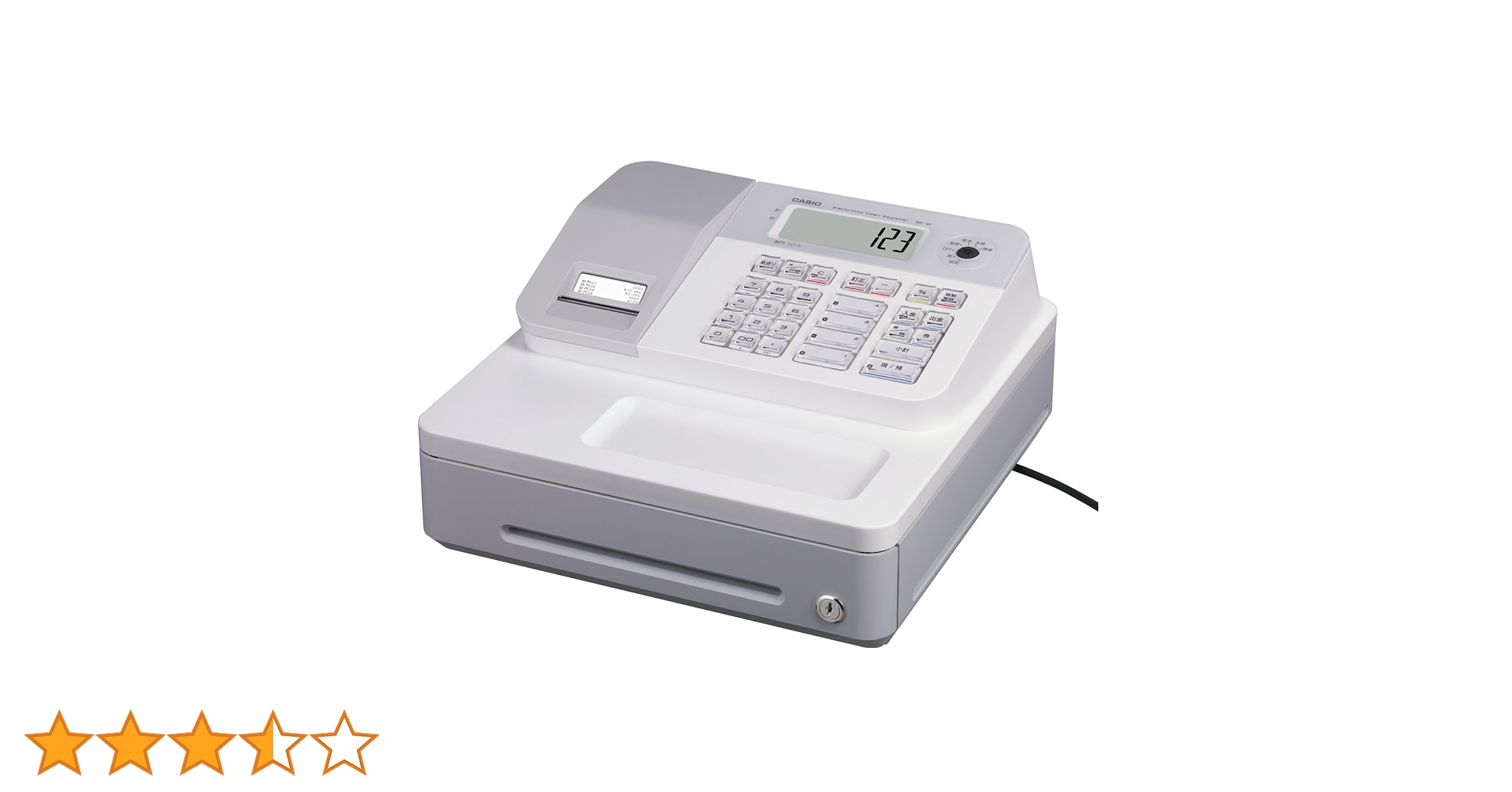 CASIOレジスター SR-G3-EX | Bluetoothレジスター | 電子レジスター | CASIO